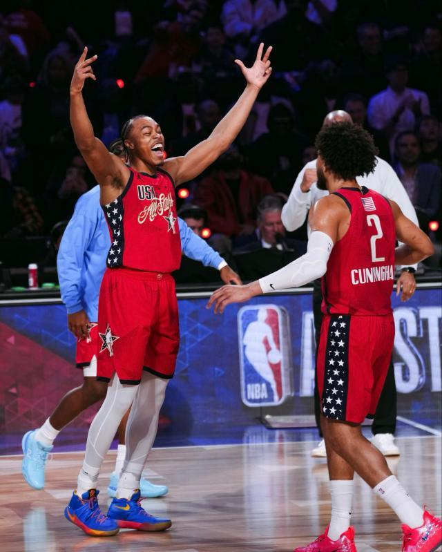 开云体育下载-全明星改版成功！美国小将笑到最后，文班很郁闷！